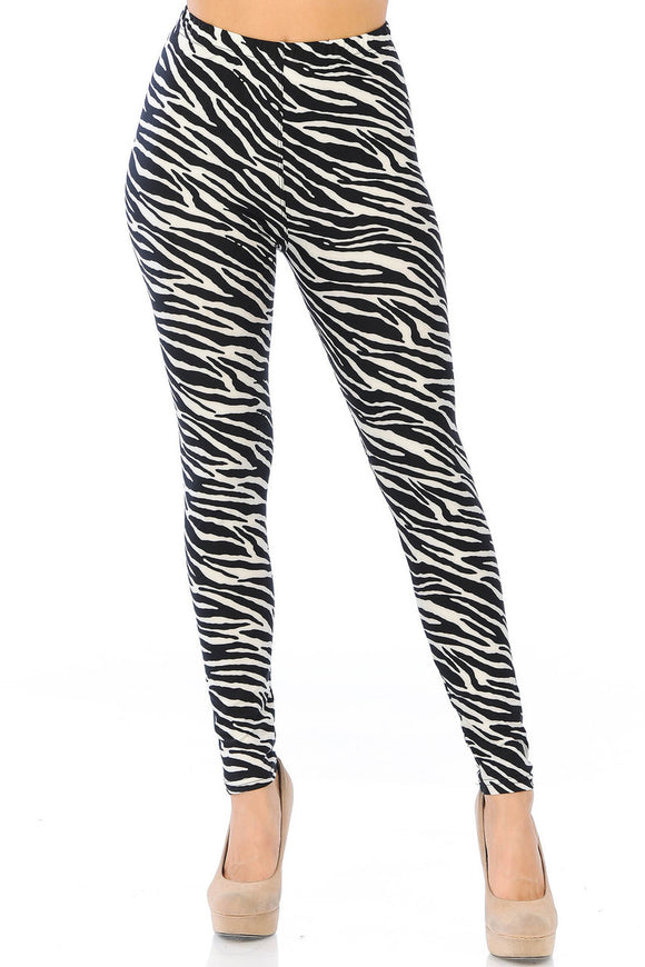 zebra leggings