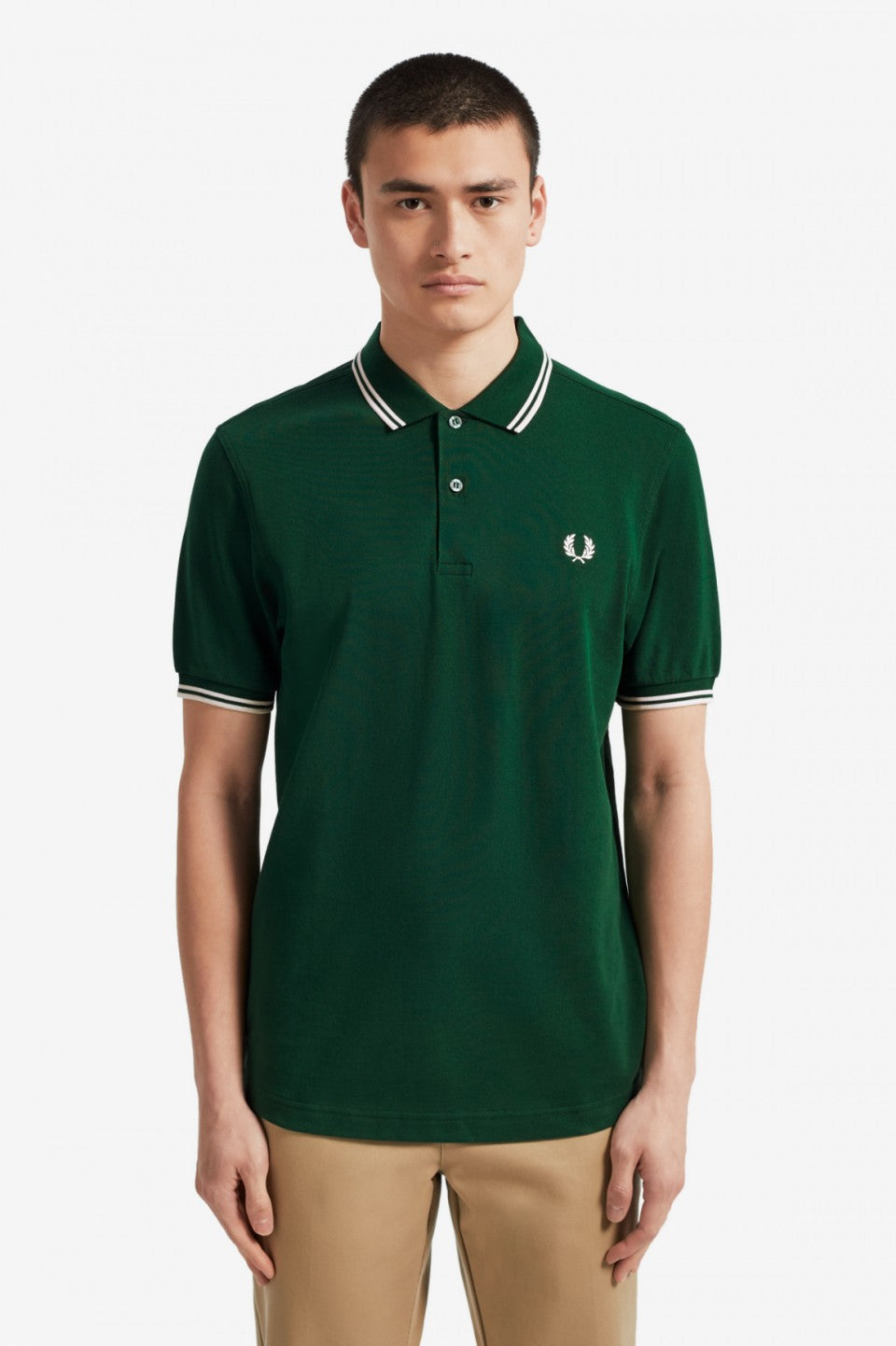 fred perry ivy green polo