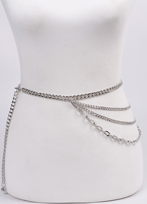 Triple Chain Waist Belt – DeadRockers