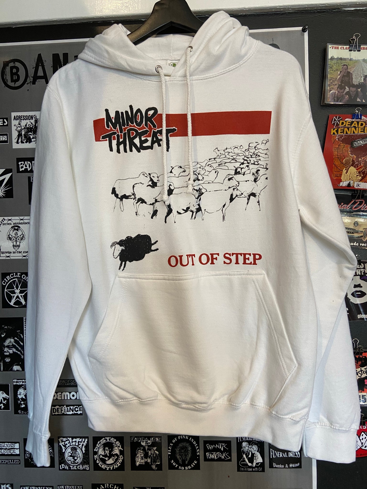 minor threat hoodie