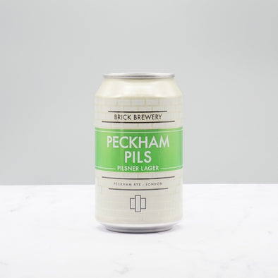 BRICK BREWERY - PECKHAM PILS 4.8% - Micro Beers
