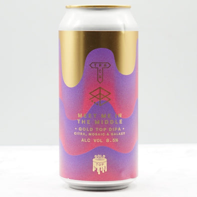 TRACK x RANGE BREWING - GOLD TOP: MEET ME IN THE MIDDLE 8.5% - Micro Beers