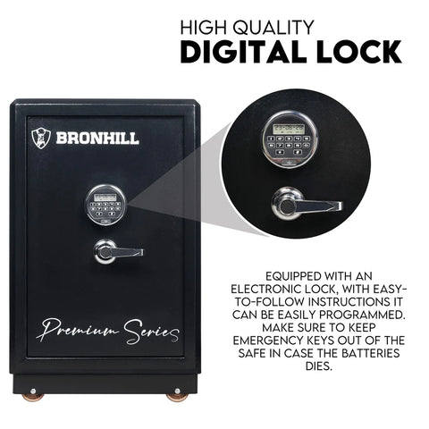 locking features of a gun safe