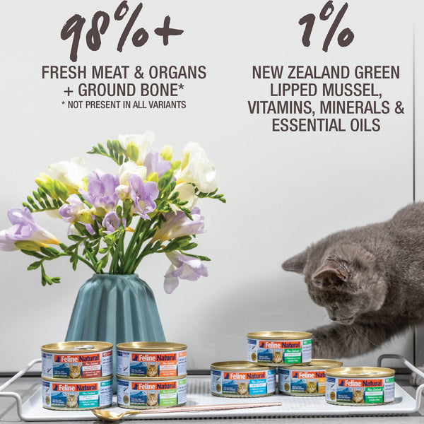 Feline Natural Wet Cat Food - Happy Town Pets