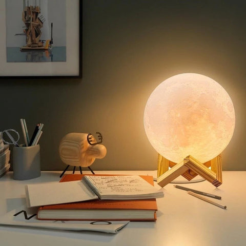 Table Moon Lamp