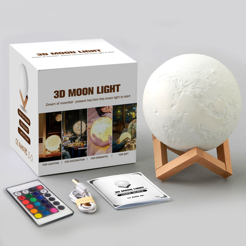 Moon Lamp Packaging