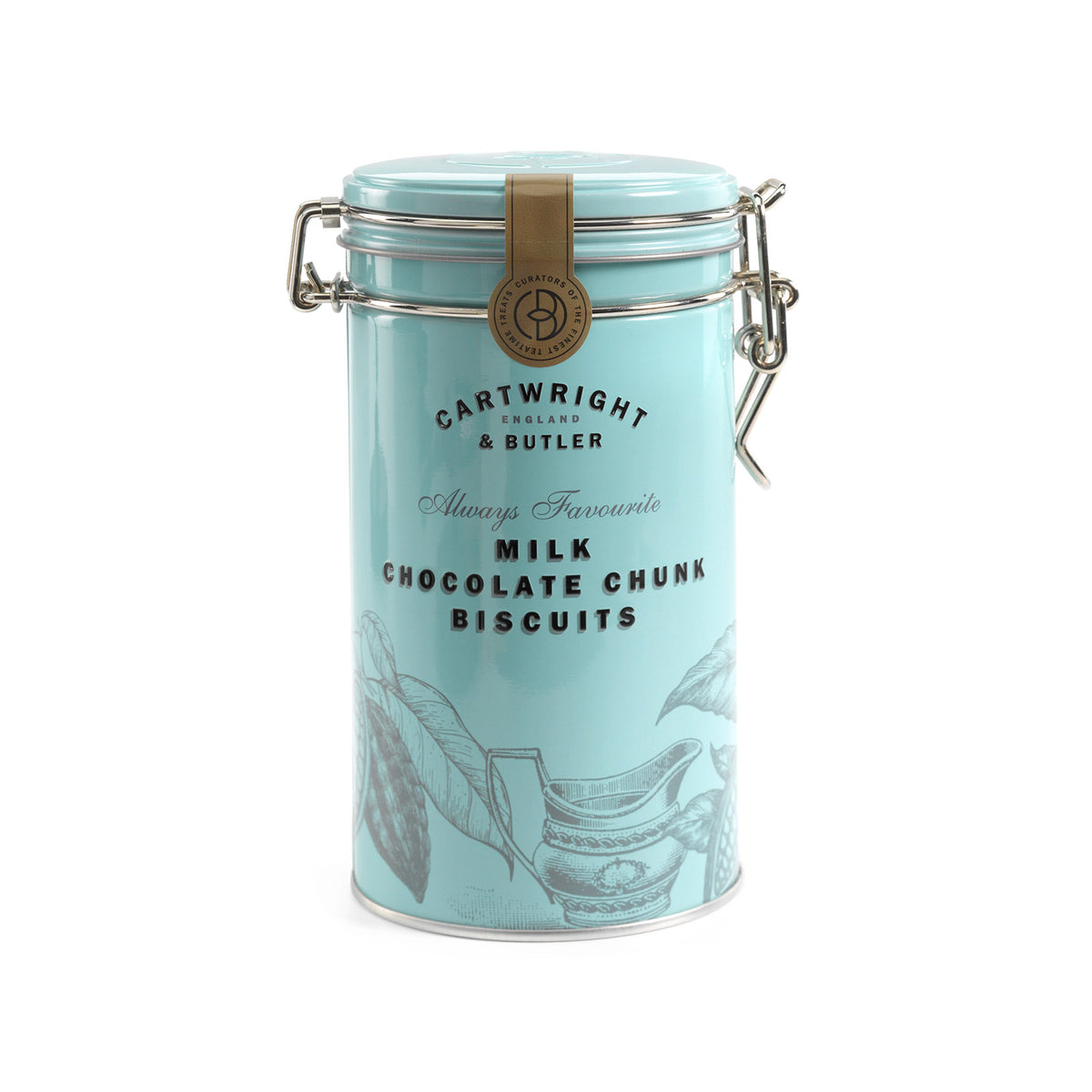 Cartwright & Butler Milk Chocolate Chunk Biscuits in Tin