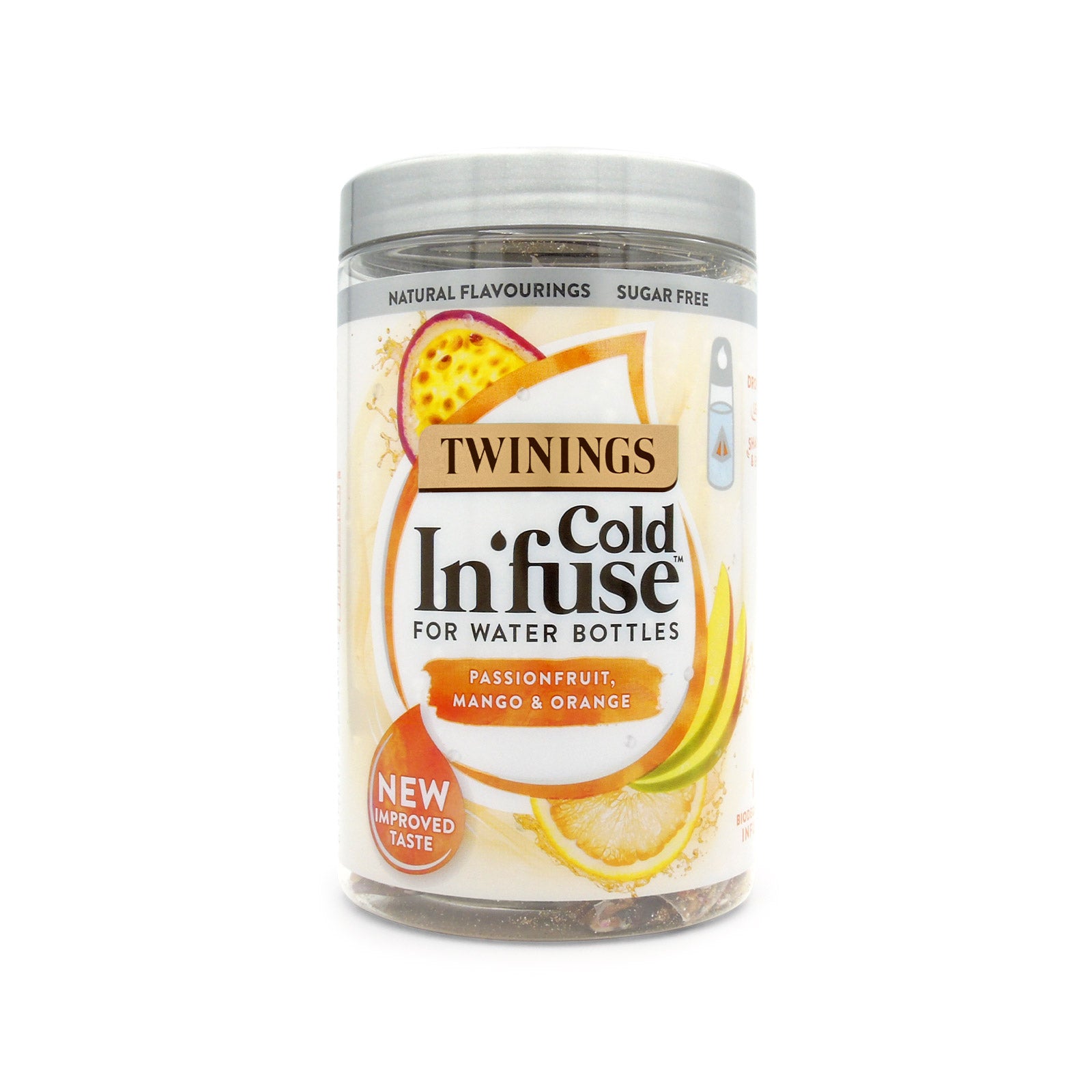 Click to view product details and reviews for Twinings Cold Infuse Passionfruit Mango Orange 12 Infusers Cold Water Infused Tea Bags Cold Brew Tea Infusers For Water Bottles.