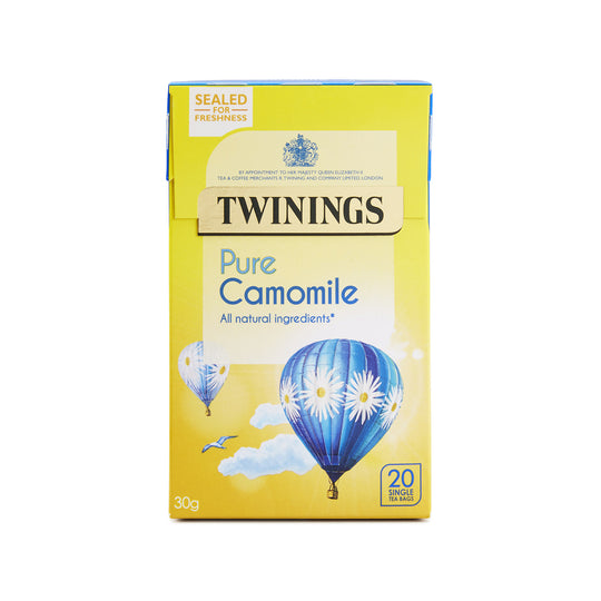 Premium Chamomile Tea - Te de Manzanilla by Betel Natural - Relax the Day  Away - 30 Tea Bags 
