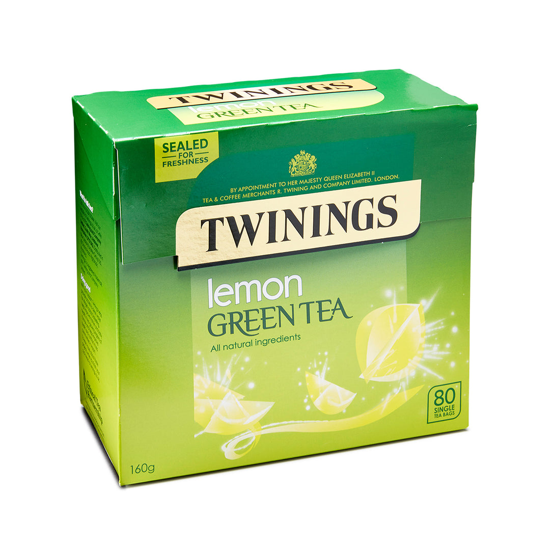 Green Tea & Lemon - 80 Tea Bags – Twinings
