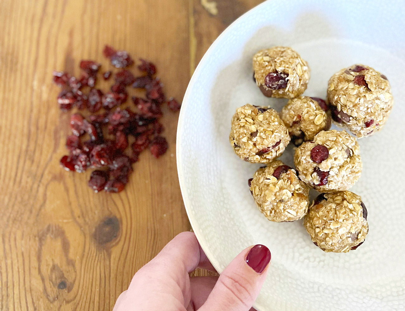 No-Bake Oat Balls - Infused with Superblends Focus