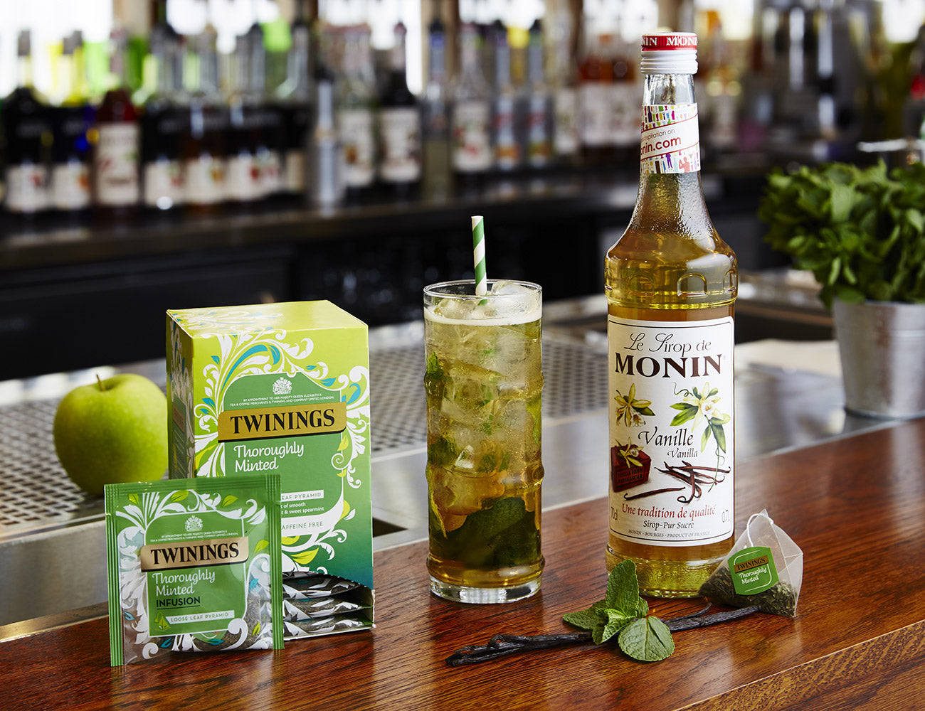 Green Tea Mojito Tea Mixer