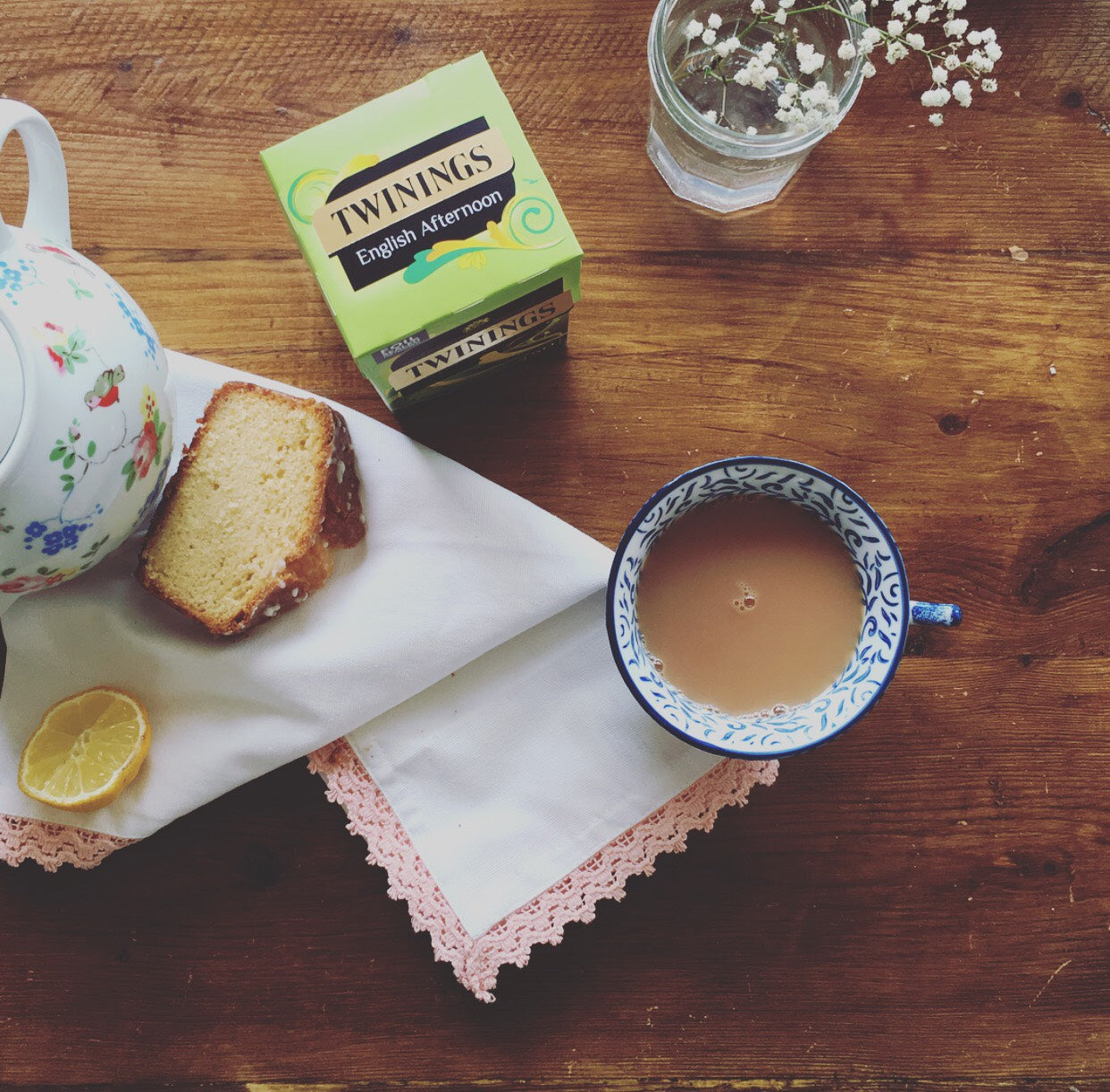 Lemon & English Afternoon Drizzle Cake