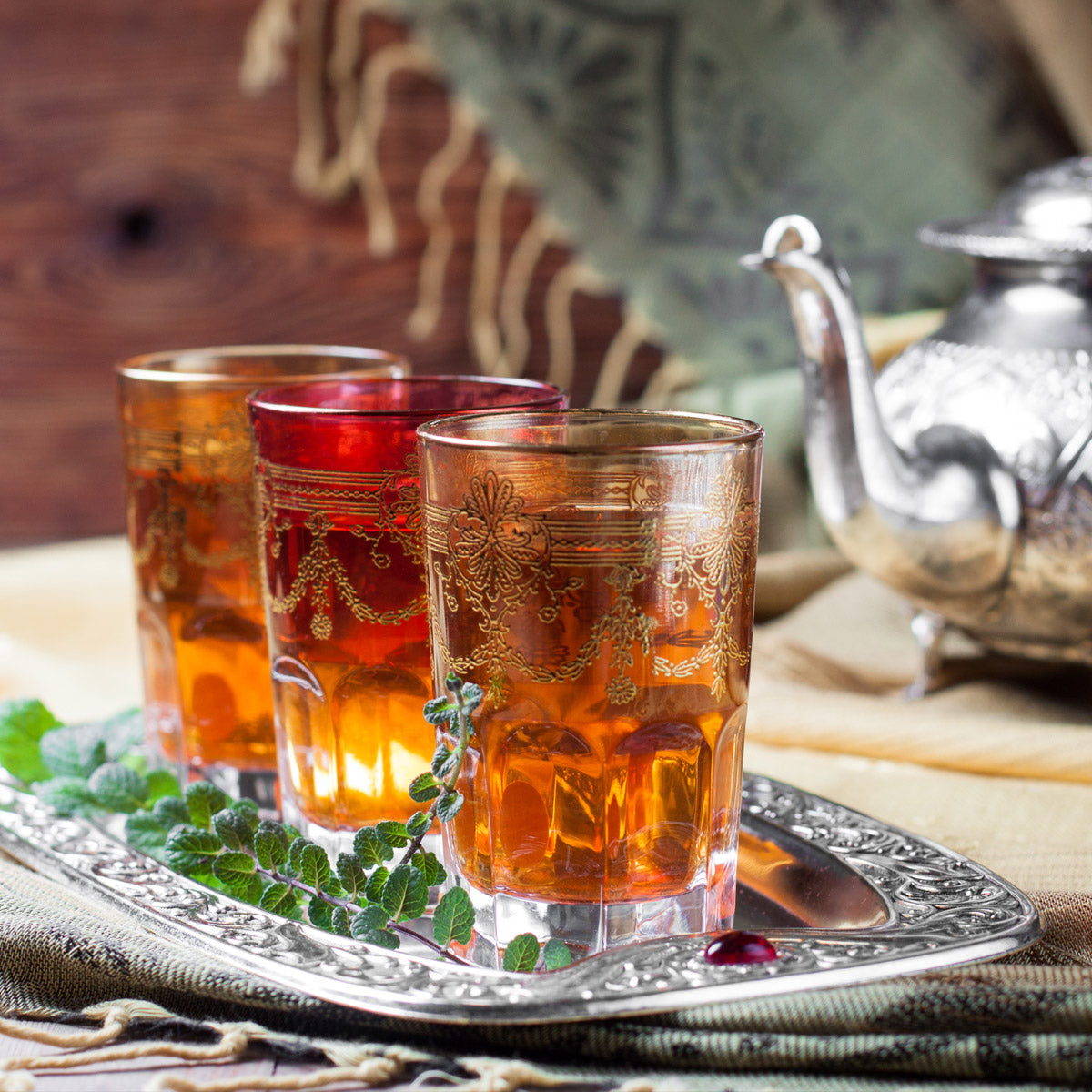 Moroccan tea culture - Moroccan mint tea