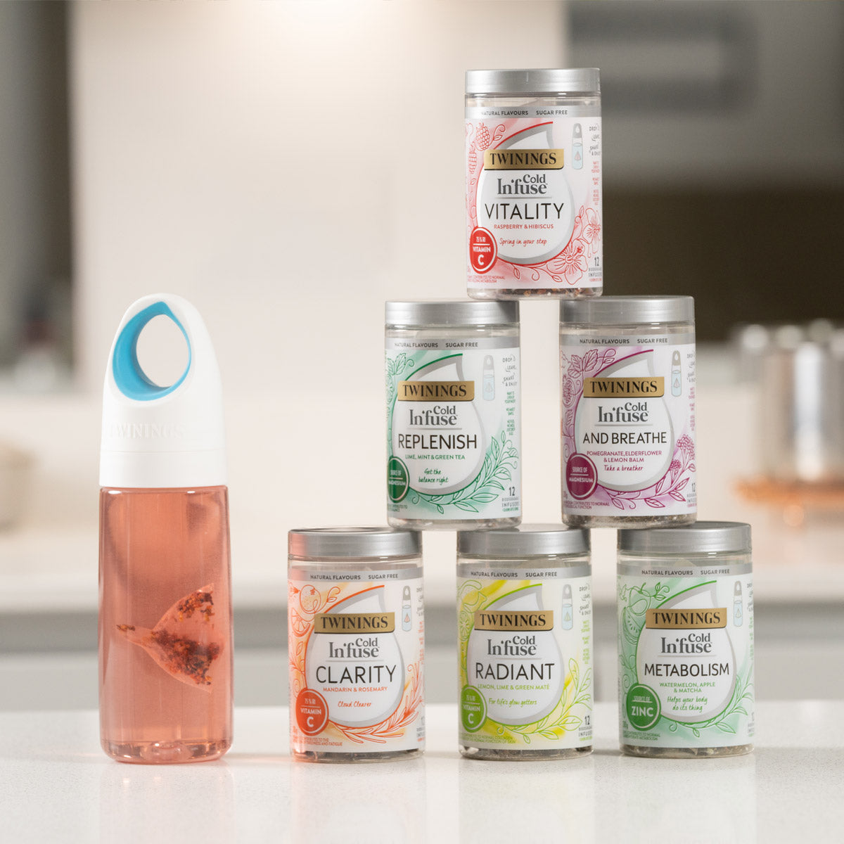 Discover the Twinings Cold Infuse Wellness Blends