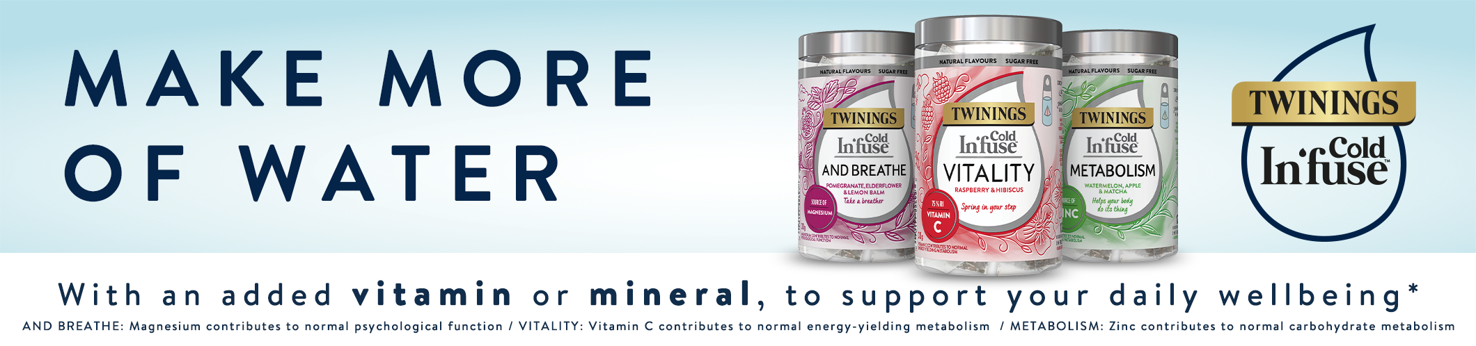 Twinings Cold Infuse - Make More of Water