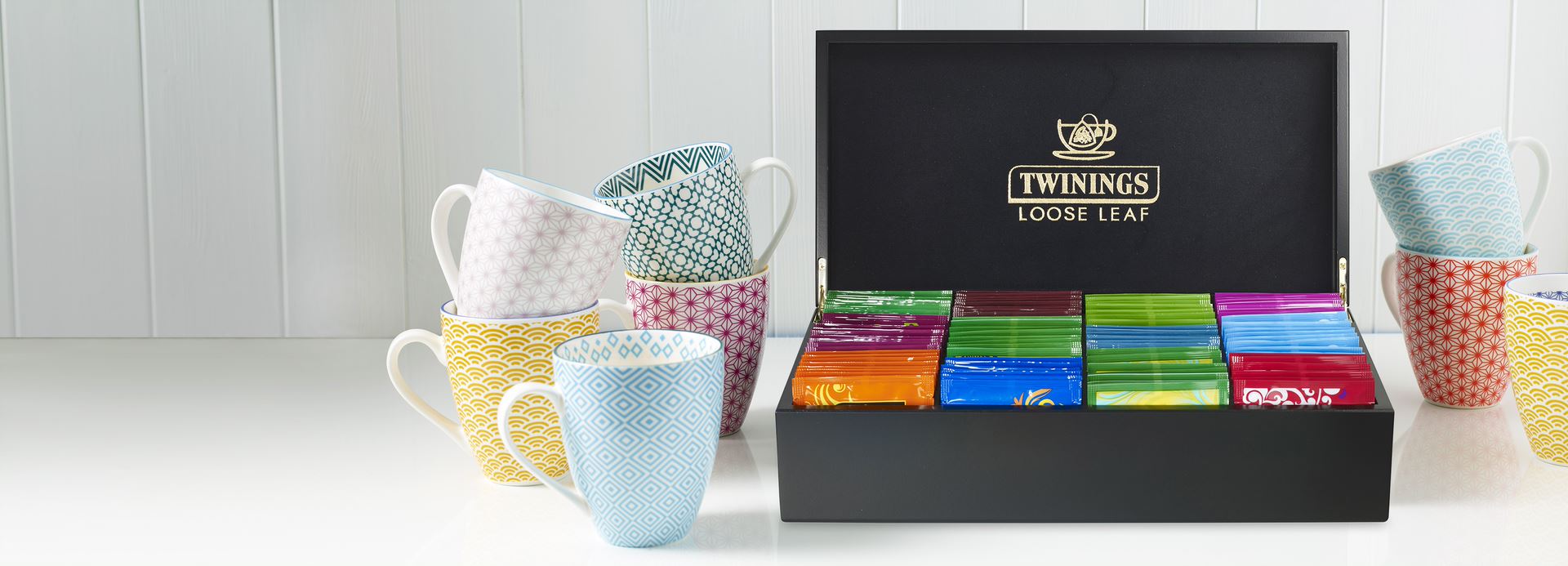 The Twinings Loose Leaf Pyramid Tea Box