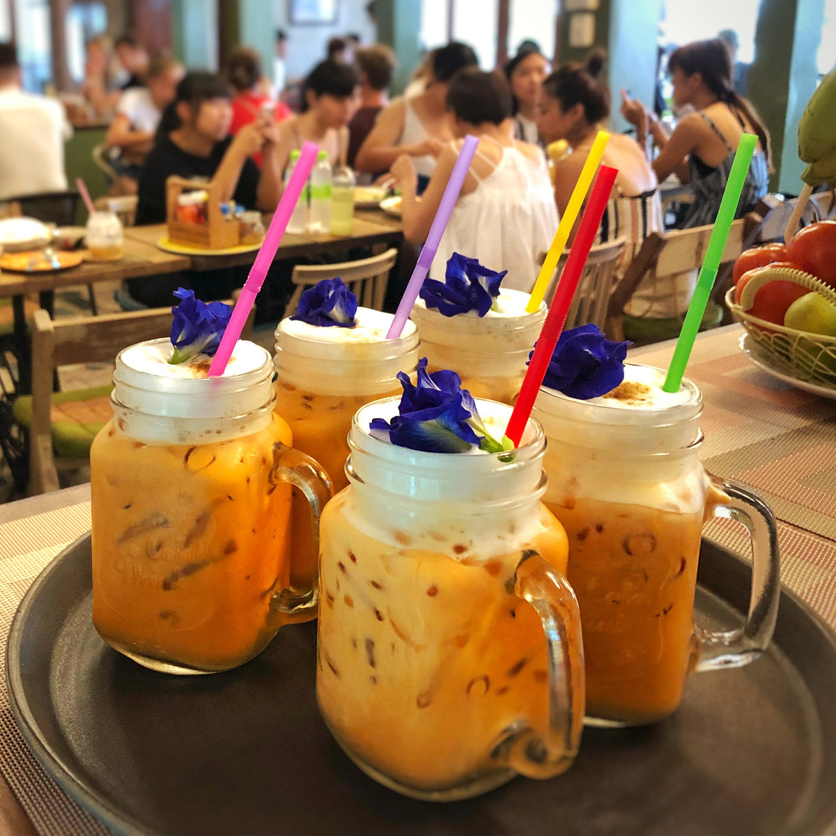Thai tea culture - cha-yen iced tea