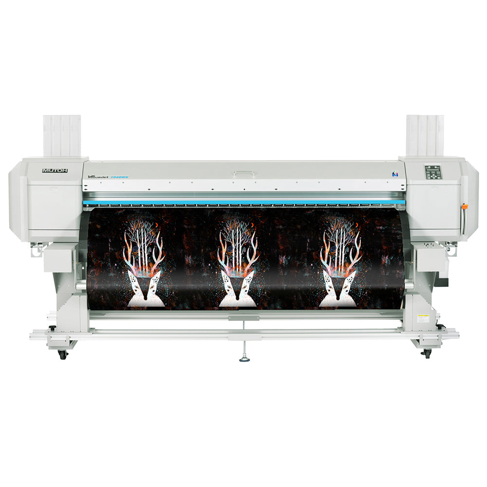 Mutoh ValueJet 1948WX Dye Sublimation Printer 75" Bundle with Ink Starter Kit