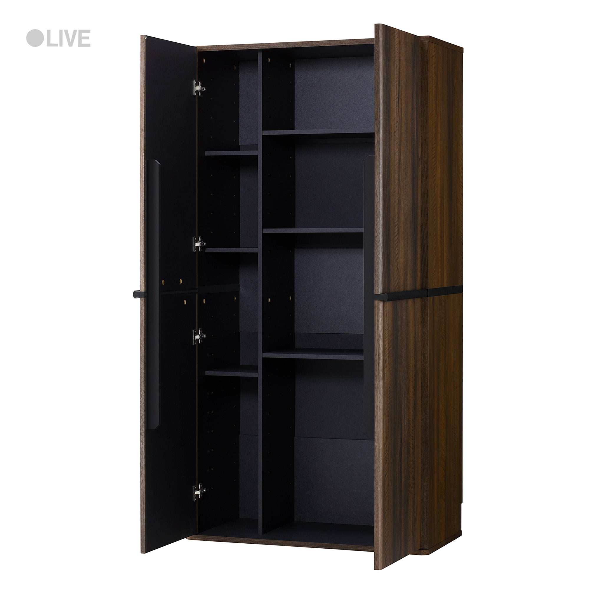 LFM-1680LK-DB 室内物置 幅83.1cm｜製品一覧｜組立家具 OLIVE｜製品