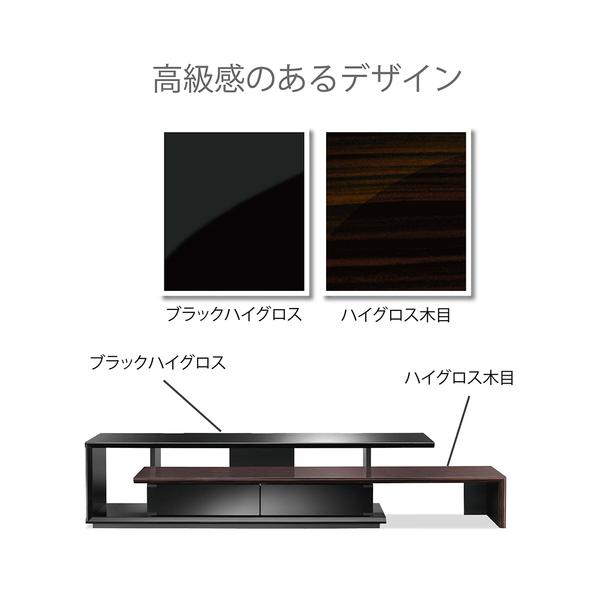 SP-SEA1750 プレミアムテレビ台 幅175㎝｜製品一覧｜テレビスタンド ...