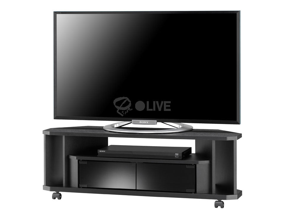 NOA-1000AV-BK コーナーテレビ台 幅100cm｜製品一覧｜組立家具 OLIVE