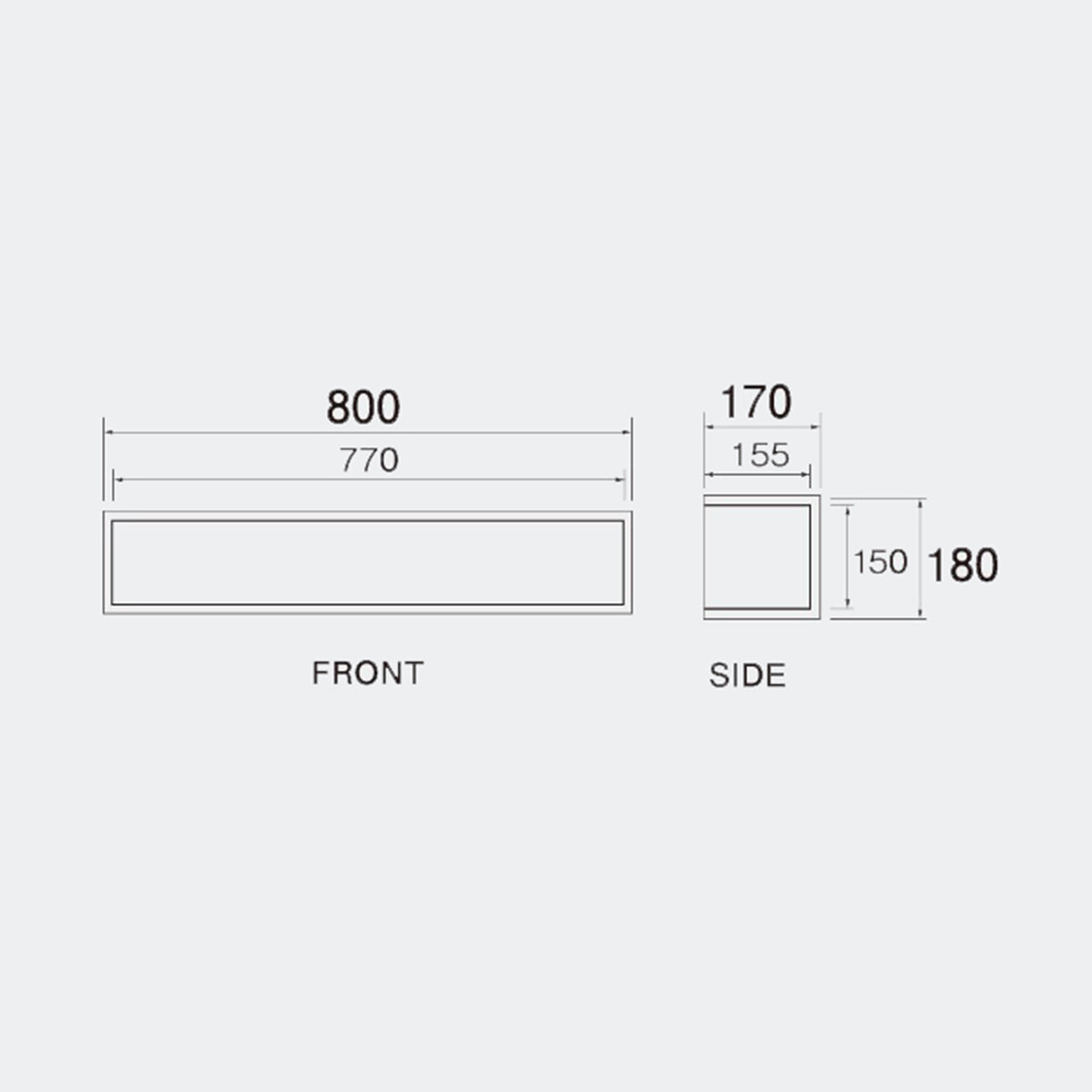 朝日木材加工 SD-CDS1B CDラック 寸法 618mm×170mm×180mm - 家電、AV