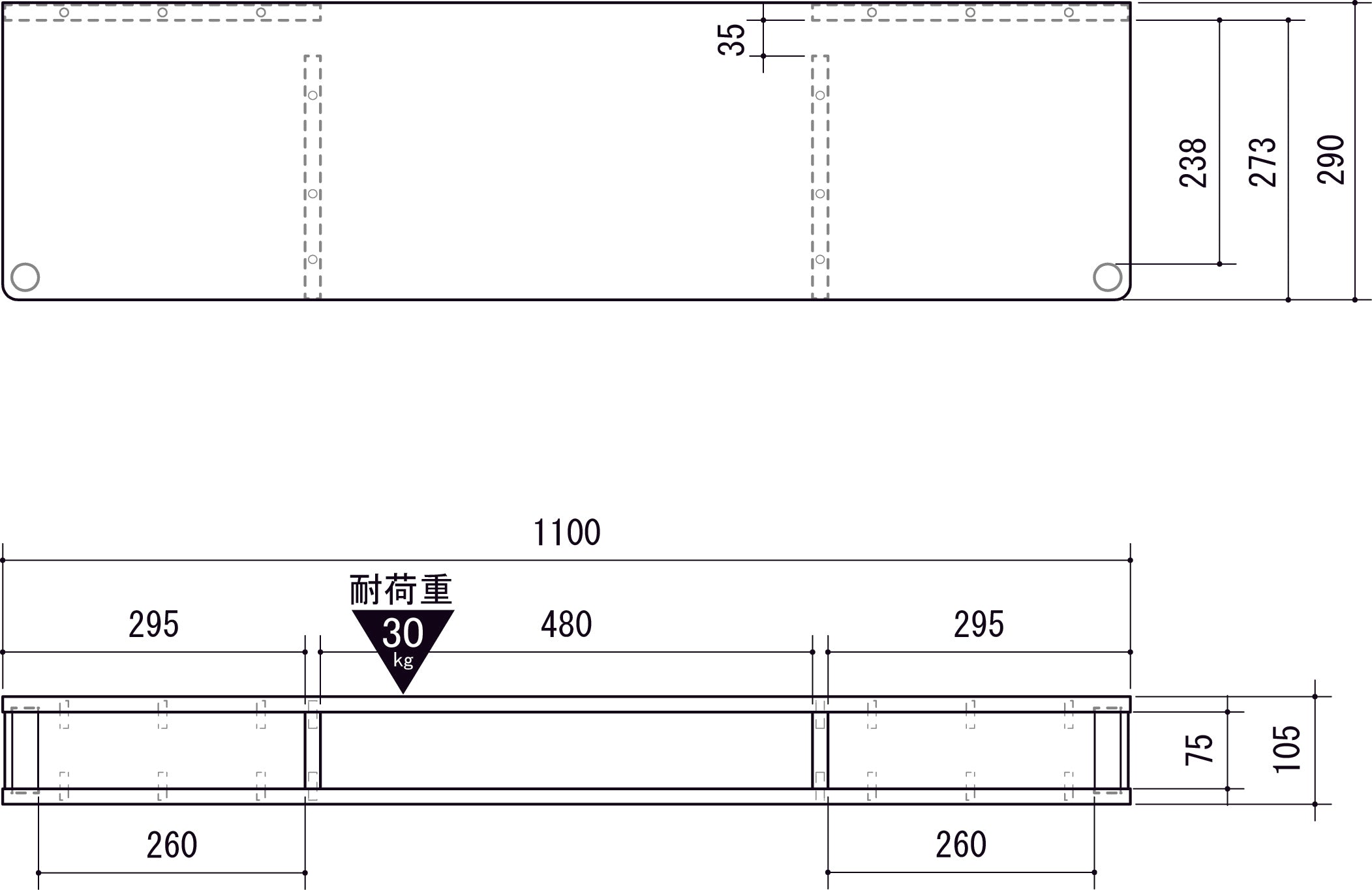 AS-110CT ちょい足しラック 幅110cm｜製品一覧｜組立家具 OLIVE｜製品