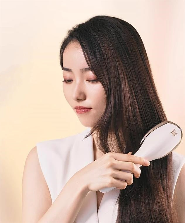 CHOUOHC Gold-decorated Electric Massage Comb