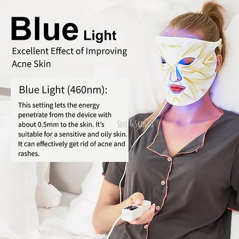 LAMOREVIA Led Face Mask