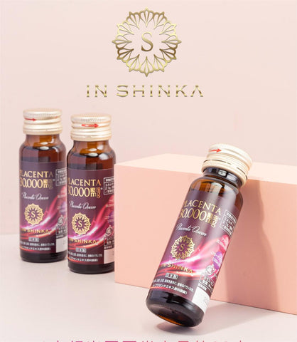 IN SHINKA 胎盤素 30000 mg Placenta Queen The Little Red Bottle Placenta Cold Extract