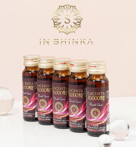 IN SHINKA Placenta 30000 mg Placenta Queen The Little Red Bottle Placenta Cold Extract