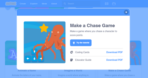 Chase Game on Scratch - Tutorial