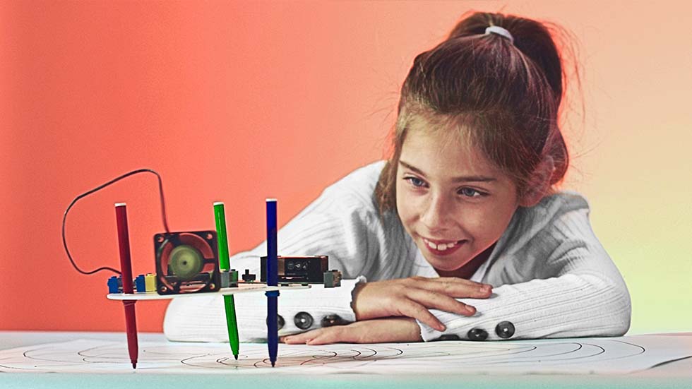 Twin Science Robotic Art Kit Drawing Robot