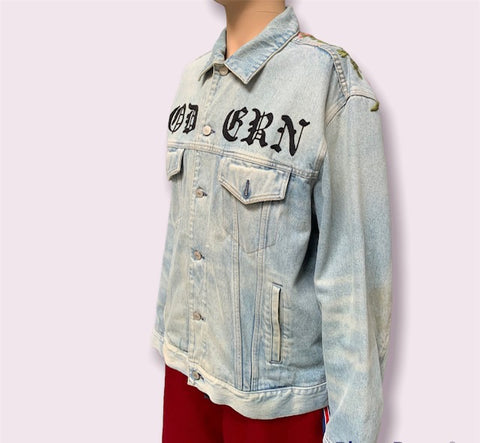 Gucci Embroidered Modern Denim Jacket Size – Reluvme
