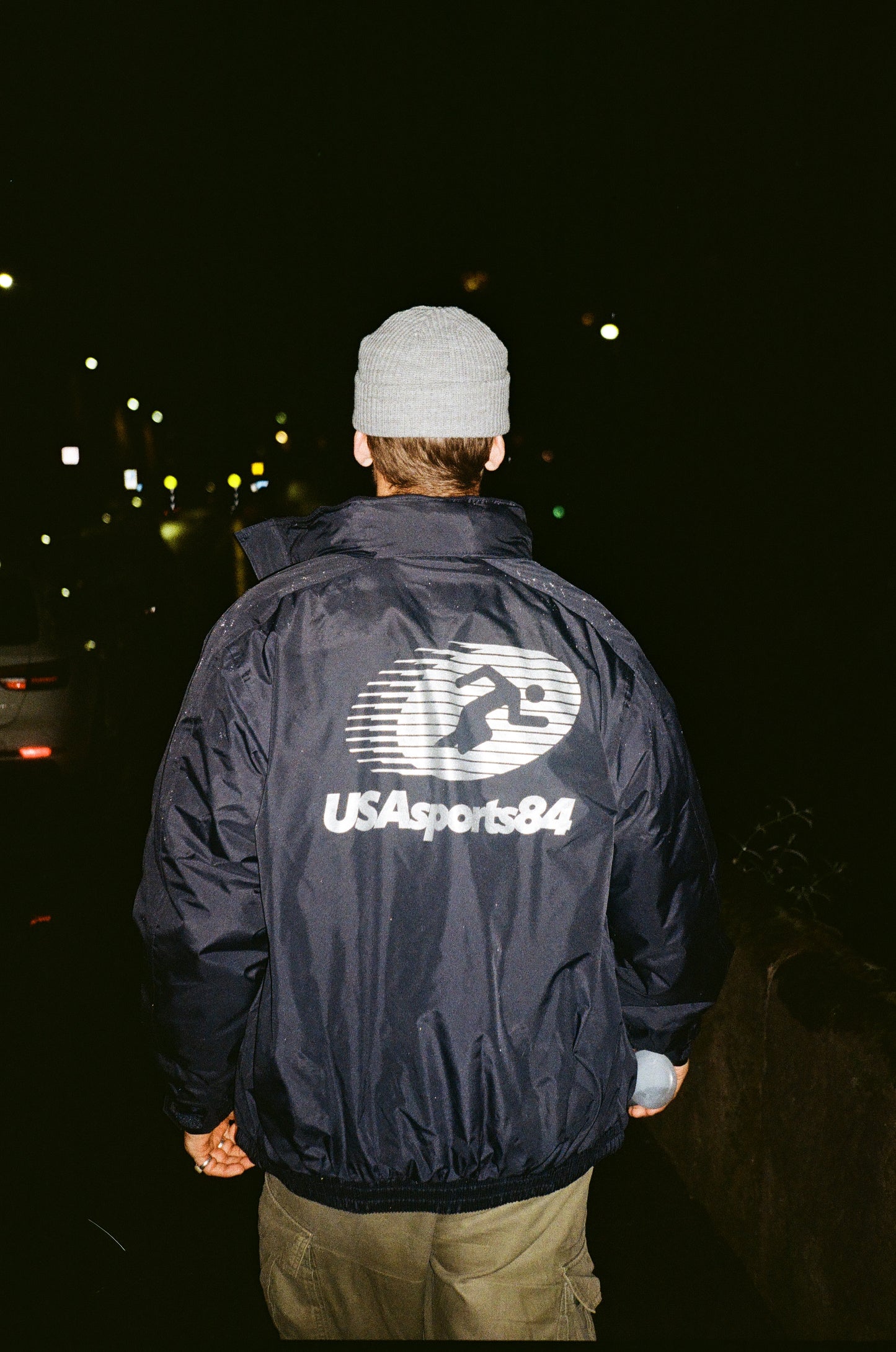 Vice 84 'Sports Runner' Retro Jacket - Navy – UN:IK Clothing