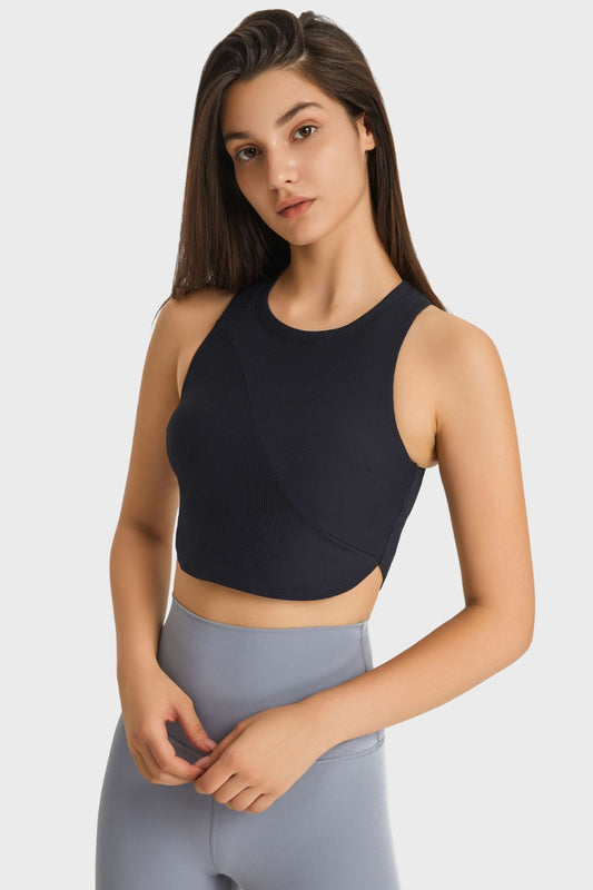 Feel Like Skin Scoop Neck Sports Cami