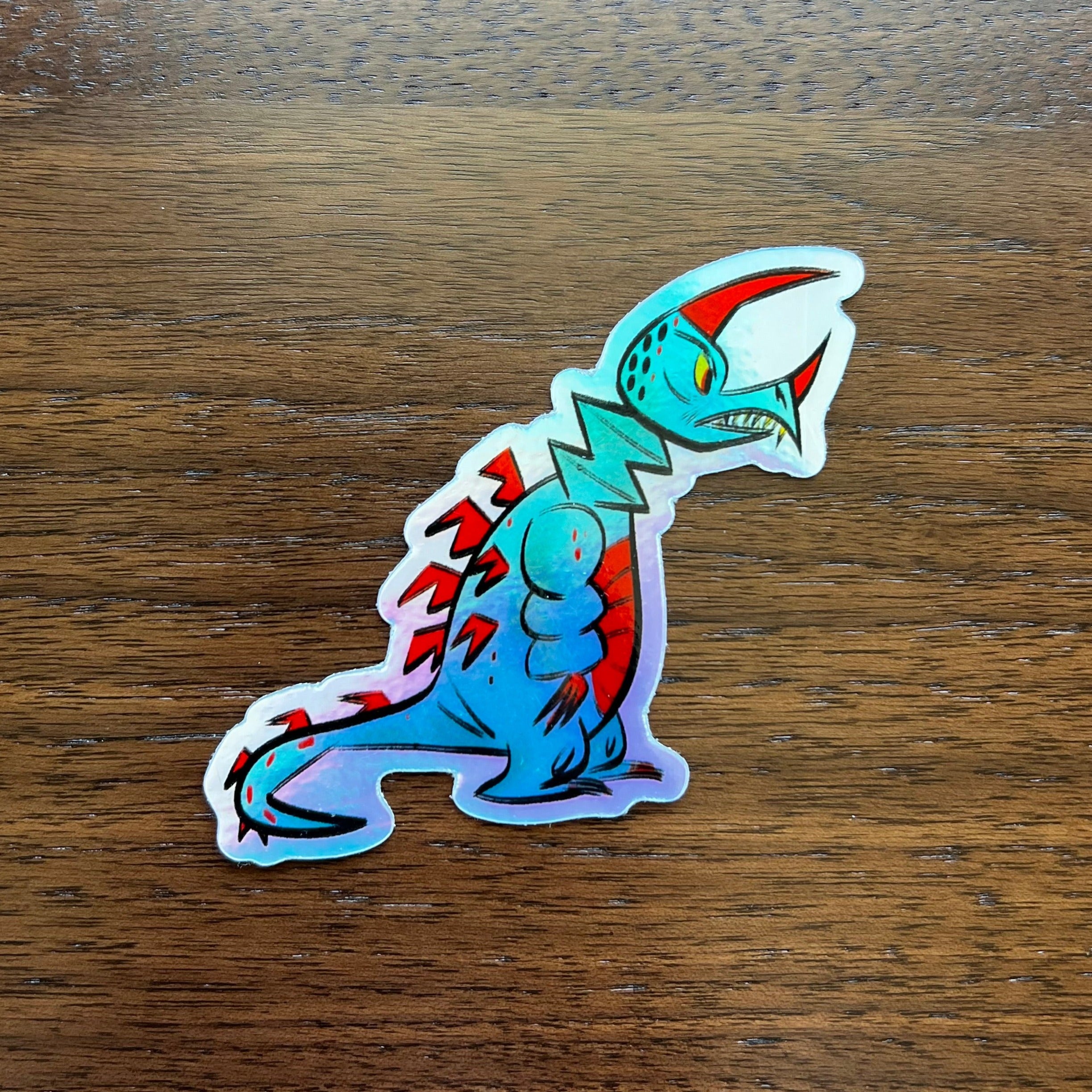 Chris Mitchell - Kaiju Gosura - Reflective Sticker Q Pop exclusive