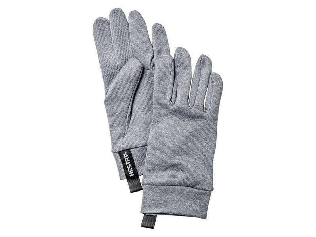 Hestra Polartec power dry onderhandschoenen grijs