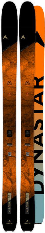 Dynastar M-Tour 99 F-Team toer ski's oranje/zwart heren, 178 cm