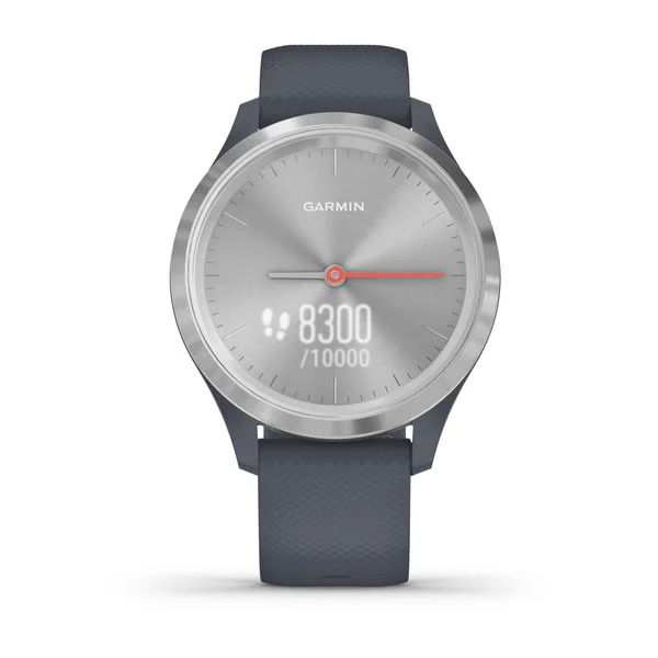 Garmin Vivomove 3S Hybrid Smartwatch - Echte wijzers - Verborgen touchscreen - Connected GPS - Gold/Blue