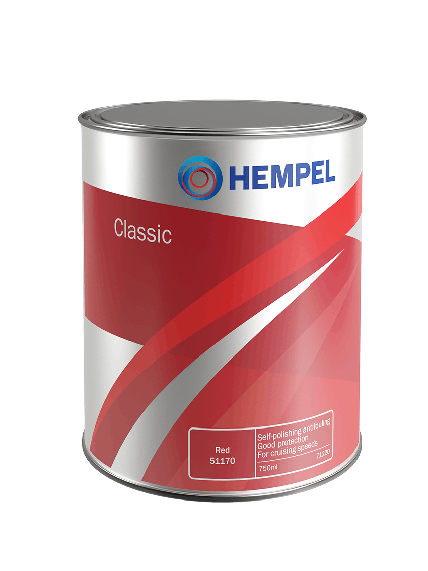 HEMPEL® Mille NCT 7173C Red 56460 - Koperhoudende Antifouling - Zelfslijpende Antifouling - Geschikt voor ZOUT - ZOET - BRAK water
