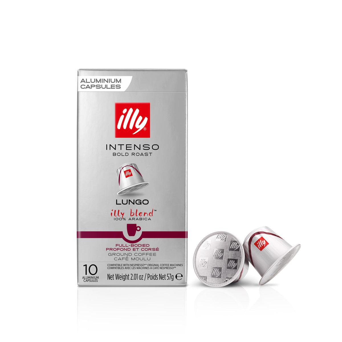 illy - Lungo Intenso - 10 cups