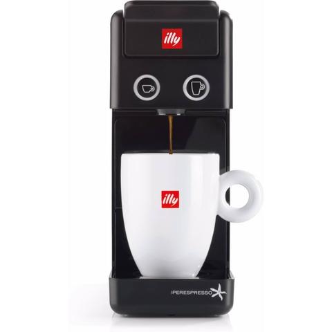 illy Y3.3 Espresso & Coffee Zwart - Iperespresso koffiemachine