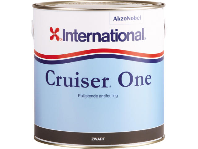 International Cruiser One zelfslijpende antifouling 750 ml, 011 black