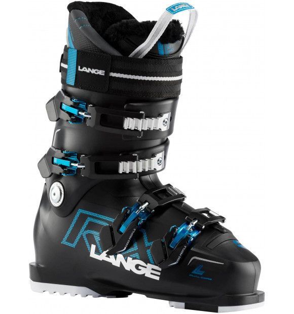 Lange RX 110 W skischoenen dames zwart/blauw, 27.5
