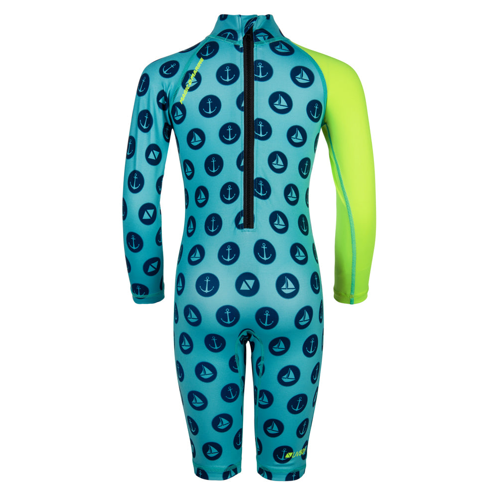 Magic Marine Cube rash Overall kids, one size