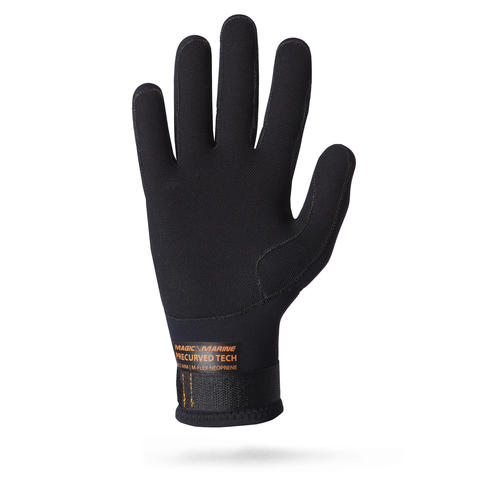 Magic Marine Freeze Pre Curved Glove waterdicht voorgevormde zeilhandschoen, XS / neopreen 3 mm