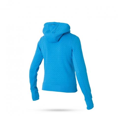 Magic Marine Relax Sweat dames trui met volledige rits en capuchon, blauw (bali) / M