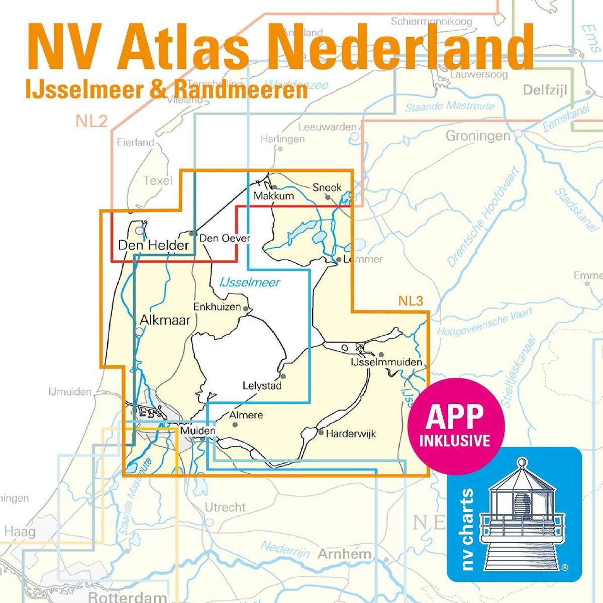 NV Atlas Nederland NL3 IJsselmeer&Randmeeren